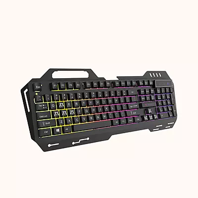 Open Box Wings GRIND100 Wired USB Gaming Keyboard (Black)