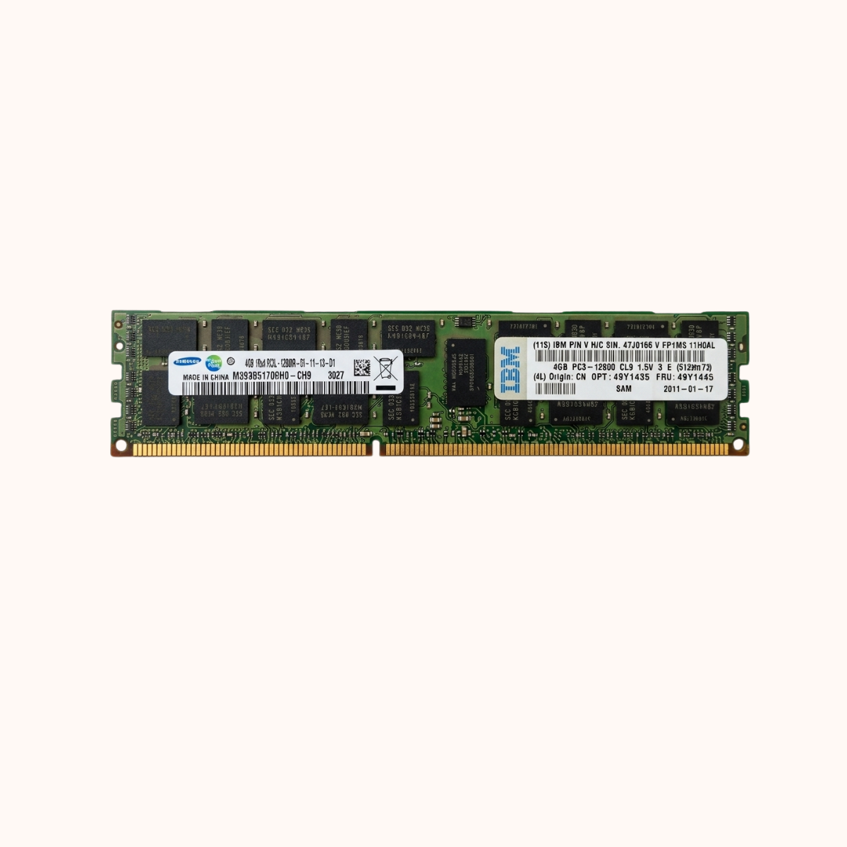Open box Samsung Server RAM 4GB DDR3 ECC