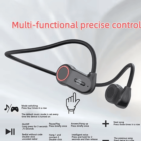 Zigdeal Open Type Bluetooth Headphones W9 – Wireless Audio | Comfortable Fit | Music & Calls