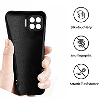 Zigdeal OPPO F17 Pro Black Back Case – Slim Protective Cover | Scratch Resistant