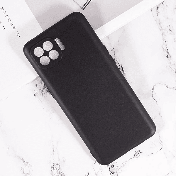 Zigdeal OPPO F17 Pro Black Back Case – Slim Protective Cover | Scratch Resistant