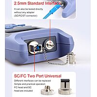 Optical Power Meter 2 In 1 With 10Km Laser Source Visual Fault Locater 10mW SC/FC/ST Connector Optical Power Meter 2 In 1 With 10Km Laser Source Visual Fault Locater 10mW SC/FC/ST Connector