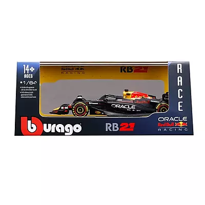 Oracle Red Bull RB21 No.1 Max Verstappen Bahrain GP | F1 | 1:64 | Bburago