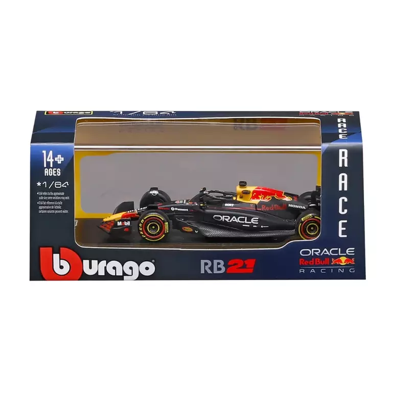 Oracle Red Bull RB21 No.1 Max Verstappen Bahrain GP | F1 | 1:64 | Bburago