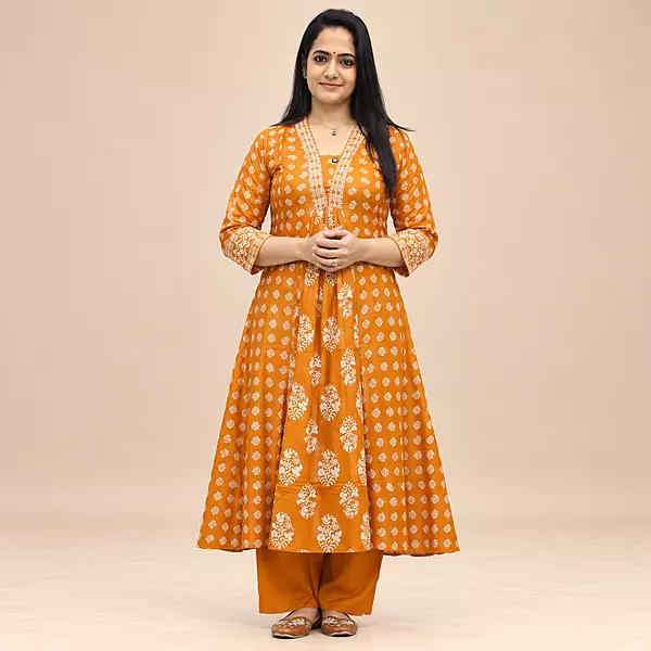 30ID PUMPKIN ORANGE CORD SET