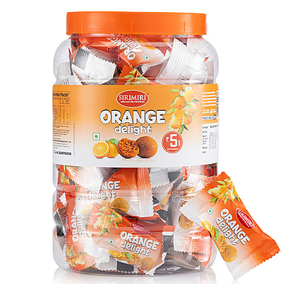 Orange Delight (14g Each)  - Jar of 60 Orange Delight (14g Each)  - Jar of 60