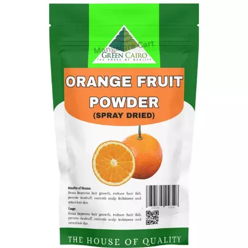 Green Cairo Orange Fruit Powder