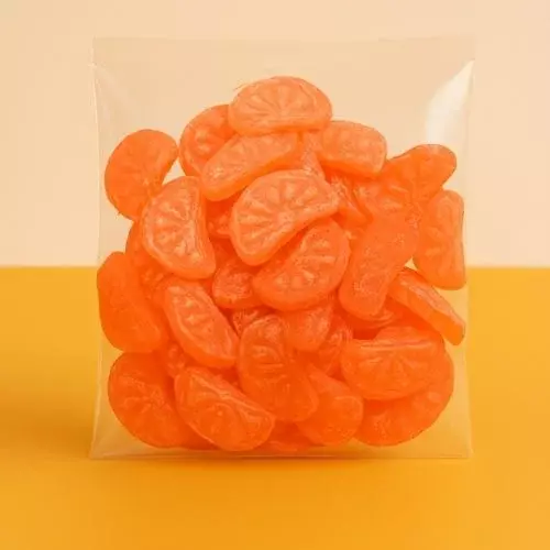 Vishnu Special Orange Flavoured Candy | Orange Flavour Candies | Orange Peppermint- 100g