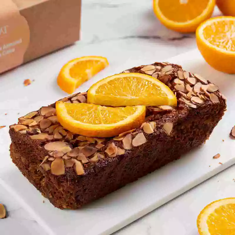 Orange Almond Tea Cake 400 Gms