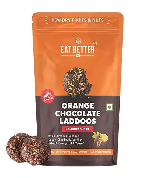 Better Laddoos-Orange Cacao 70 Gms - Eat Better