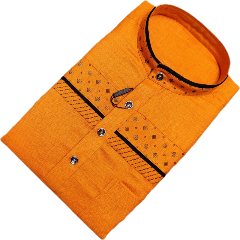 Orange Designer Shirt