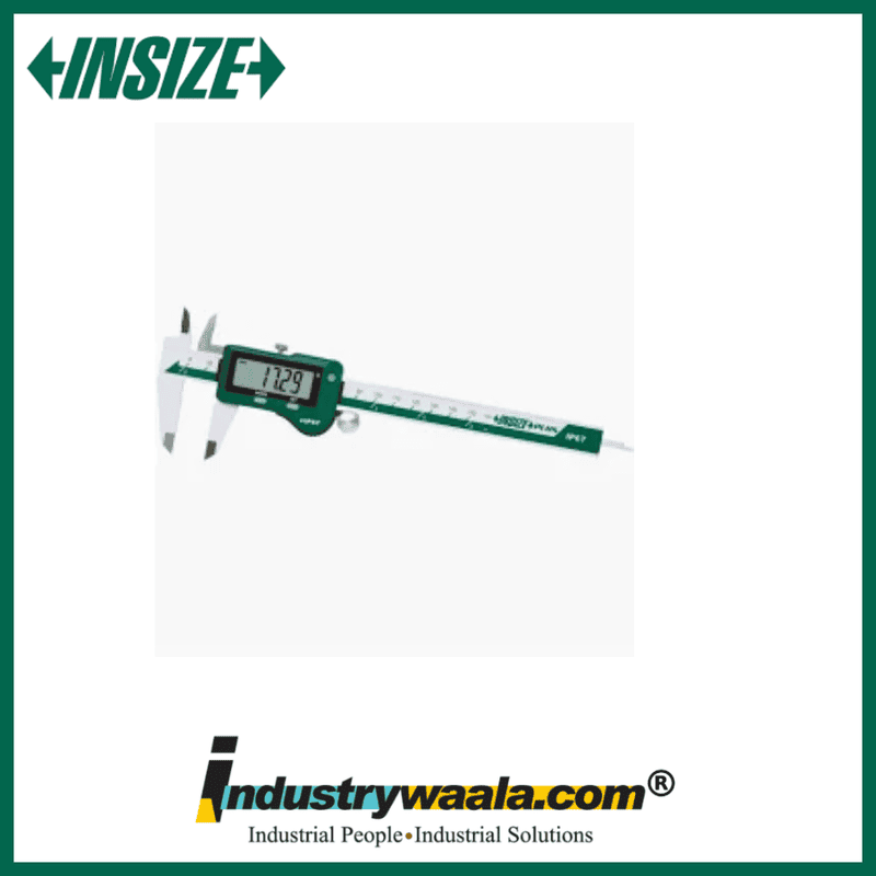 INSIZE 1195-200 IP67 Waterproof Digital Caliper – 200mm / 8"