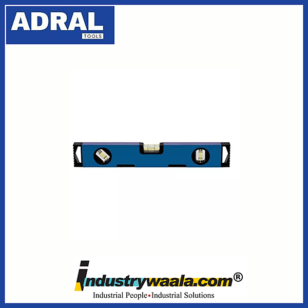 Adral AL12 Aluminum Spirit Level with Magnet
