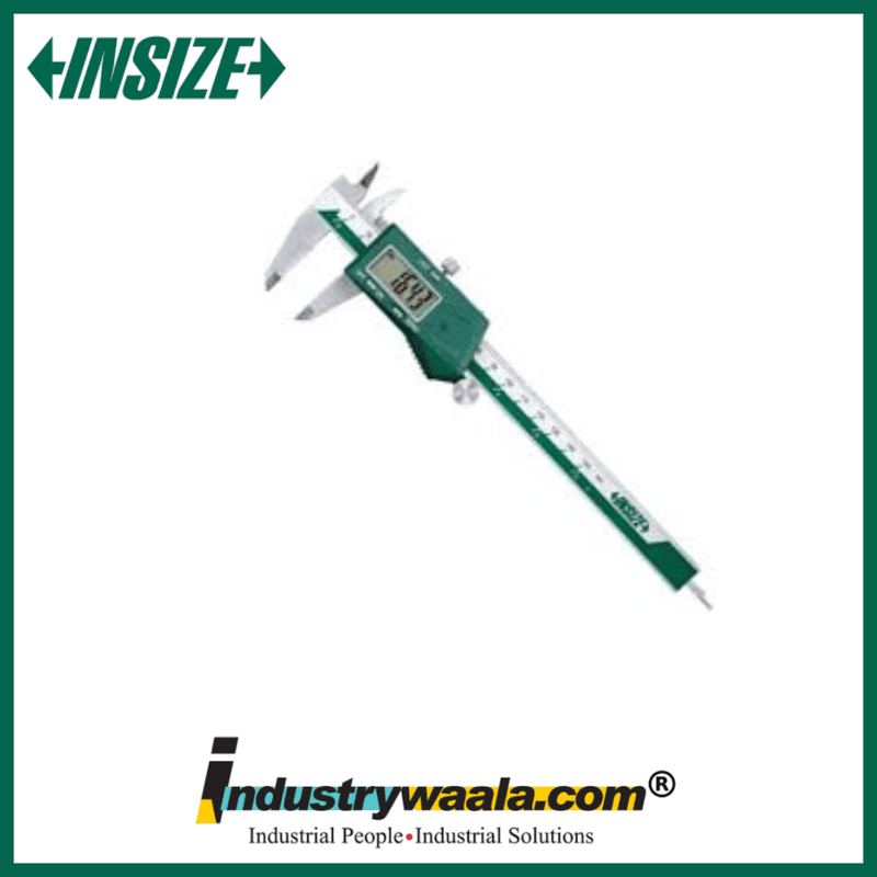 INSIZE 1102-200 Digital Calipers (Fraction Reading) – 200mm / 8 Inch