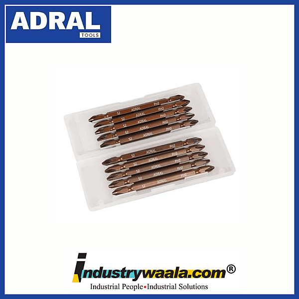 Adral PB100 Power Bit HD 100mm Pack of 100 | Heavy Duty Power Bit