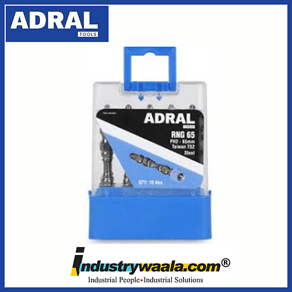 Adral RNG 65 Disco Bit With Ring Magnet-65 mm (Pack Of 50)