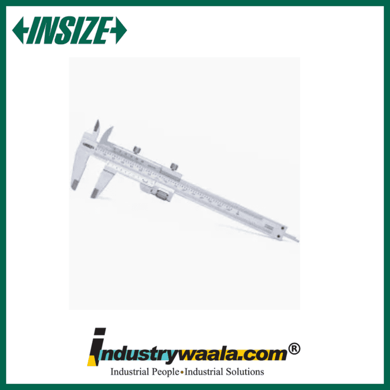 INSIZE 1233-180 Vernier Caliper with Fine Adjustment – 180mm / 7 Inch