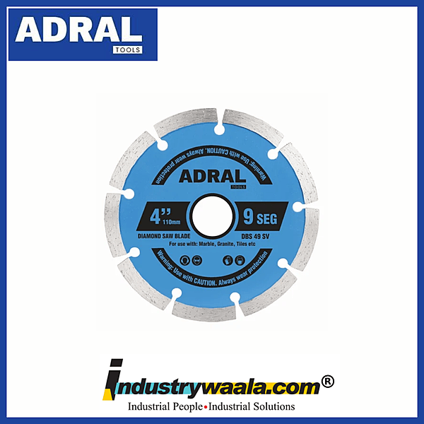 Adral DBS 49 SV Diamond Saw Blade Segmented Pack Of 5