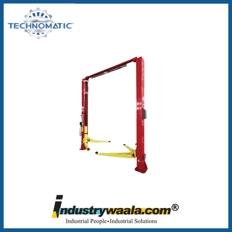 Technomatic TPL - 800 CF Two Post Lift (Red)
