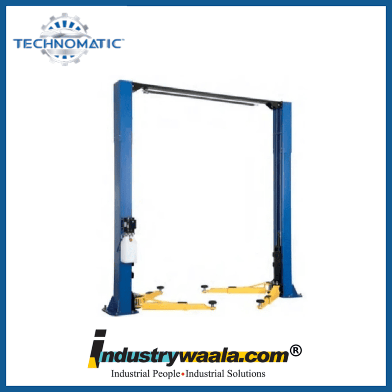 Technomatic TPL - 800 BP Two Post Lift (Blue)