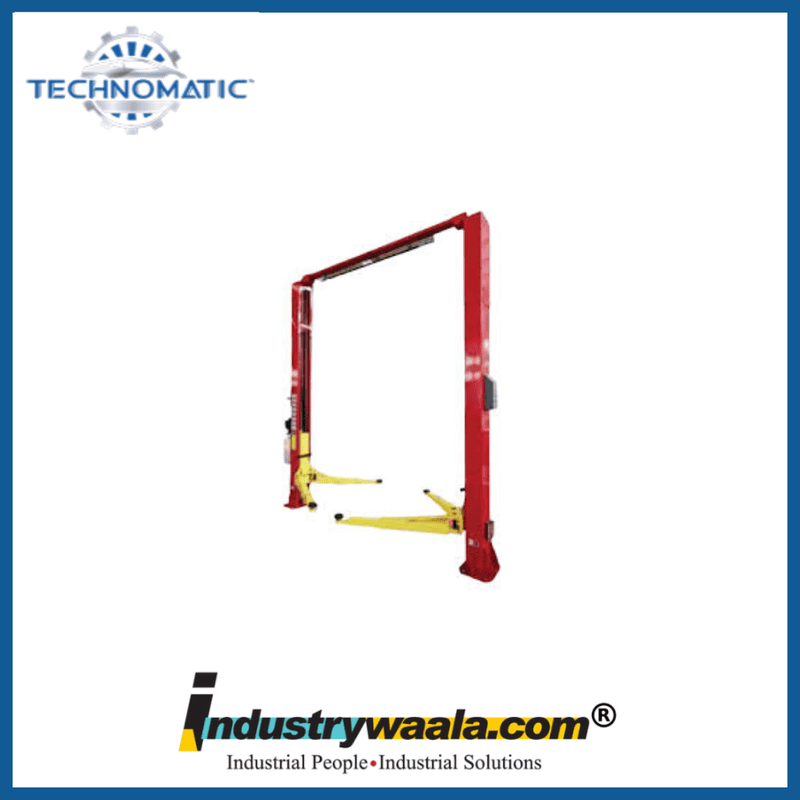 Technomatic TPL - 800 BP Two Post Lift (Red)