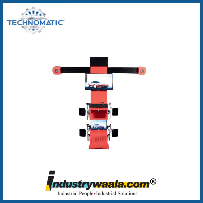 Technomatic Wheel Alignment Heavy Beam Red