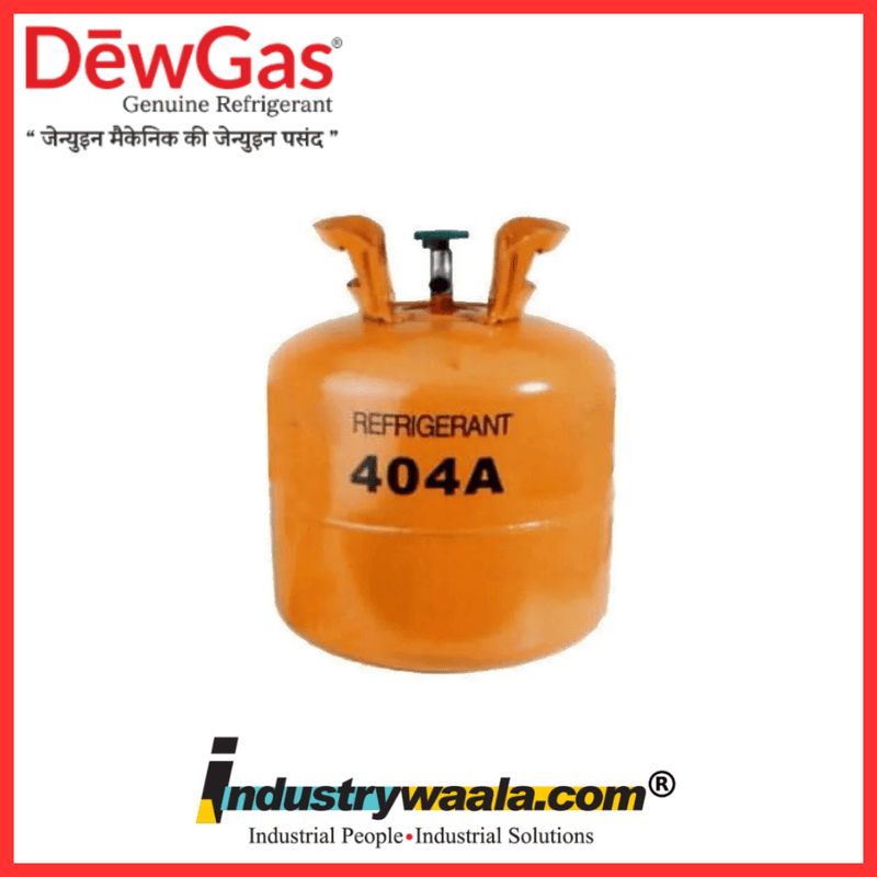 DewGas Refrigerant R-404A Industrial Refrigeration Gas | High Performance Refrigerant - 8 Kg