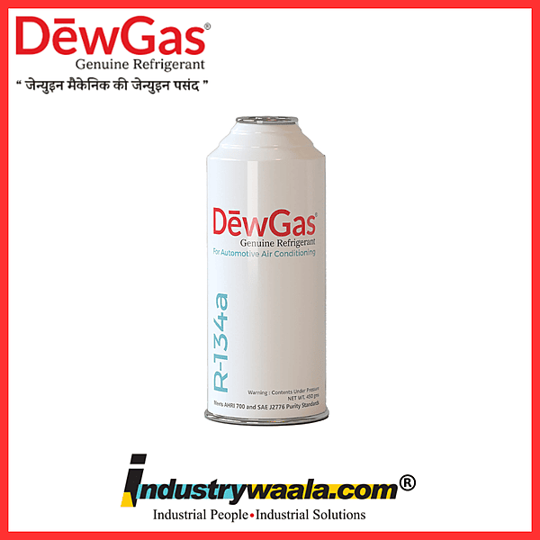 DewGas Refrigerant R-134A Air Conditioning & Refrigeration Gas - 440 Gm