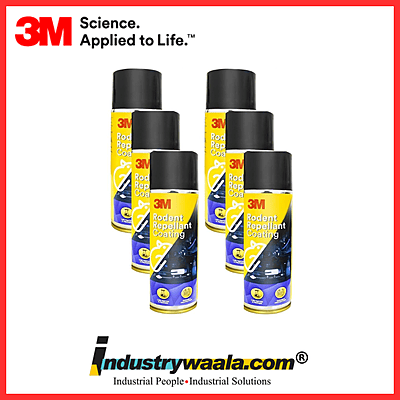 3M Rodent Repellent Coating Spray 250g Pack of 6 for Engine Parts & Wires