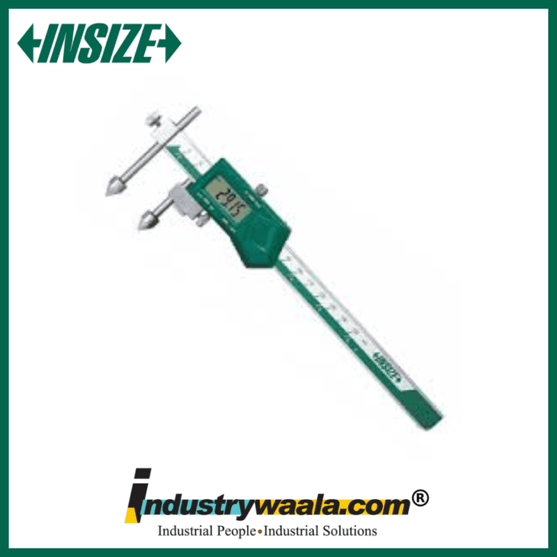 INSIZE 1192-150A Digital Offset Centerline Caliper | 0-150mm Precision Center Measurement Tool