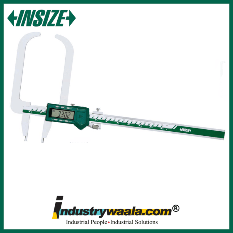 INSIZE 1536-300 Digital Wall Thickness Caliper 0-300mm | 12 Inch