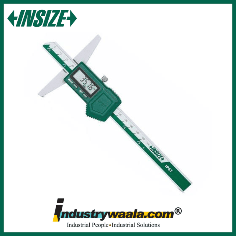 INSIZE 1149-150 IP67 Waterproof Digital Depth Gauge 0-150mm