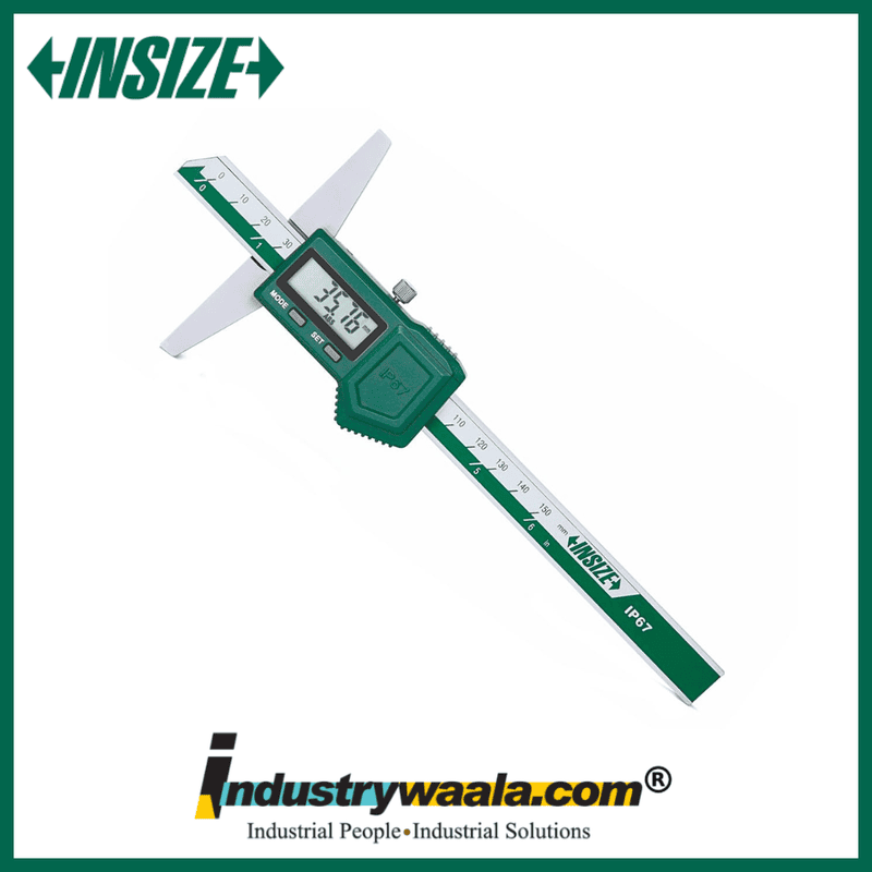 INSIZE 1149-300 IP67 Waterproof Digital Depth Gauge 0-300mm