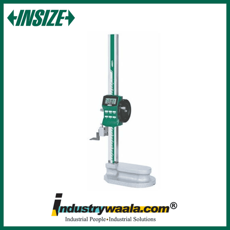 INSIZE 1156-600 Digital Height Gauge with Driving Wheel | Precision Height Measuring Instrument