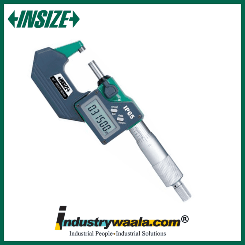 INSIZE 3112-50WL Waterproof Digital Outside Micrometer