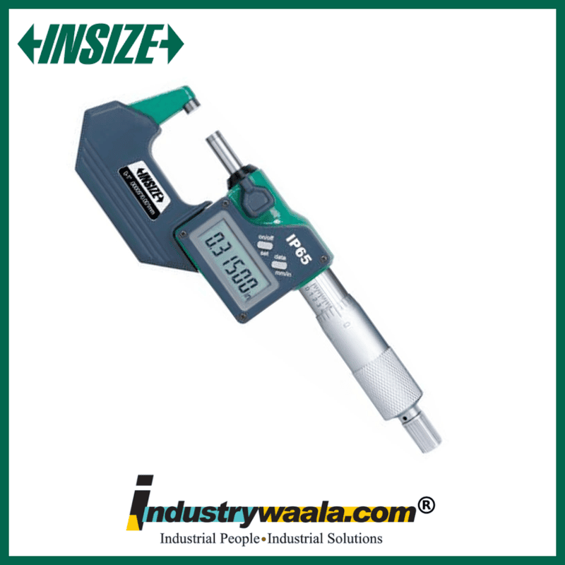 INSIZE 3112-200WL Waterproof Digital Outside Micrometer