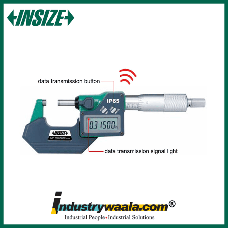 INSIZE 3112-300WL Waterproof Digital Outside Micrometer