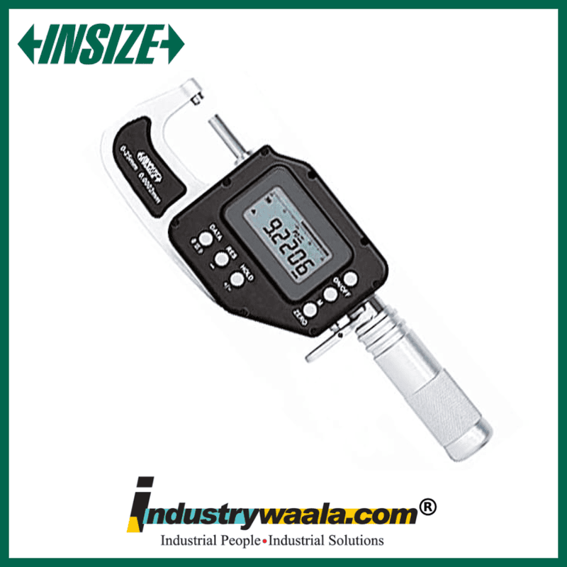 INSIZE 3350-75 Digital Micrometer / Snap Gauge