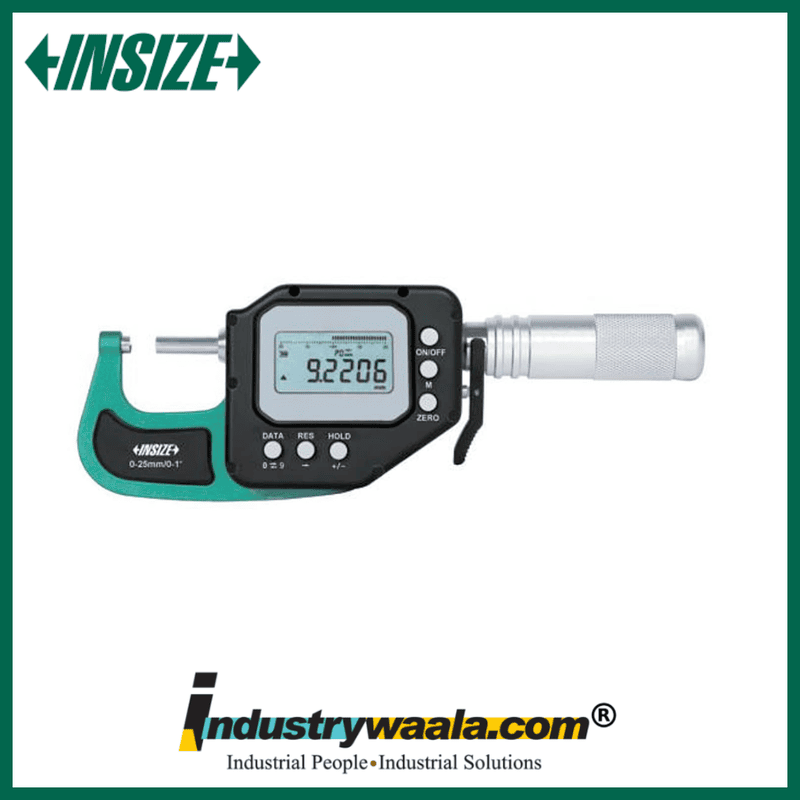 INSIZE 3350-25AWL Digital Micrometer / Snap Gauge