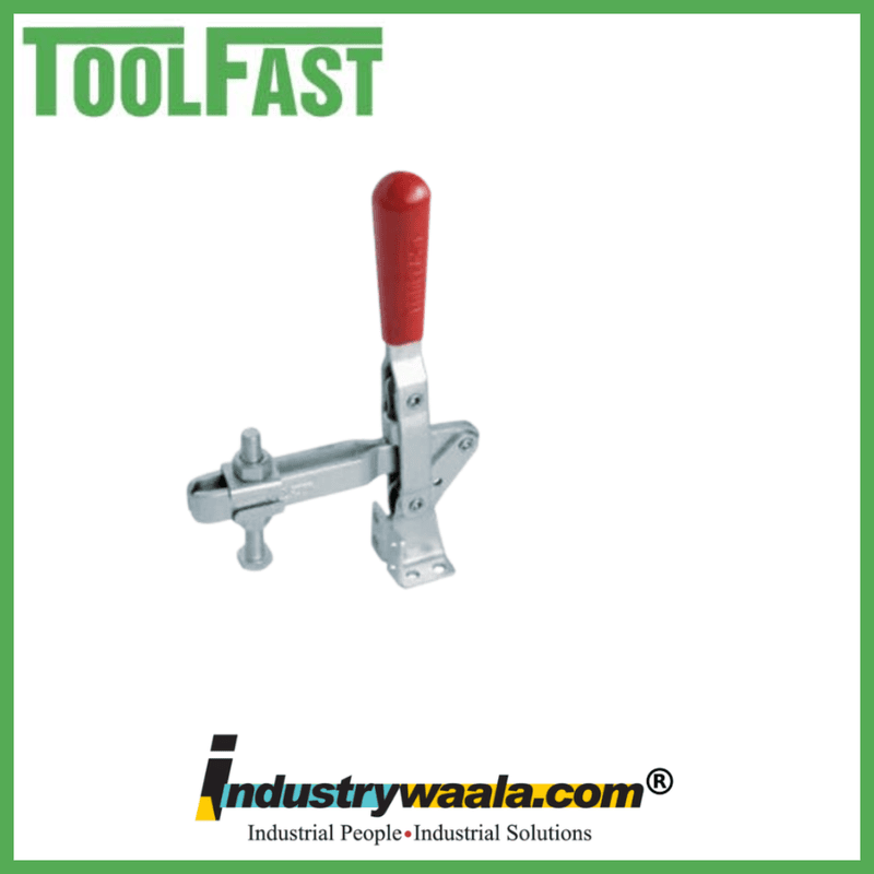 Tool Fast RATC-70 Hold Down Toggle Clamp - Vertical Handle - Right Angle Base