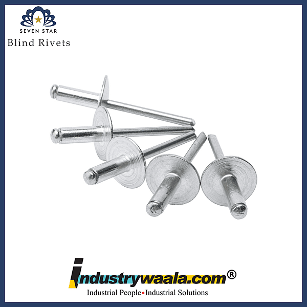 Seven Star 3/16 x 5/16 Aluminum Blind Rivet (Pack Of 1000)