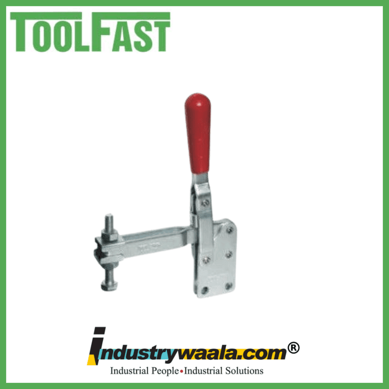 Tool Fast VHDT-32-U Hold Down Toggle Clamp - Vertical Handle - Flanged Base