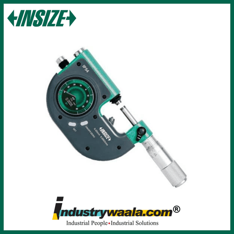 INSIZE 3508-100 Digital Indicating Micrometer – 75–100mm Without Data Output