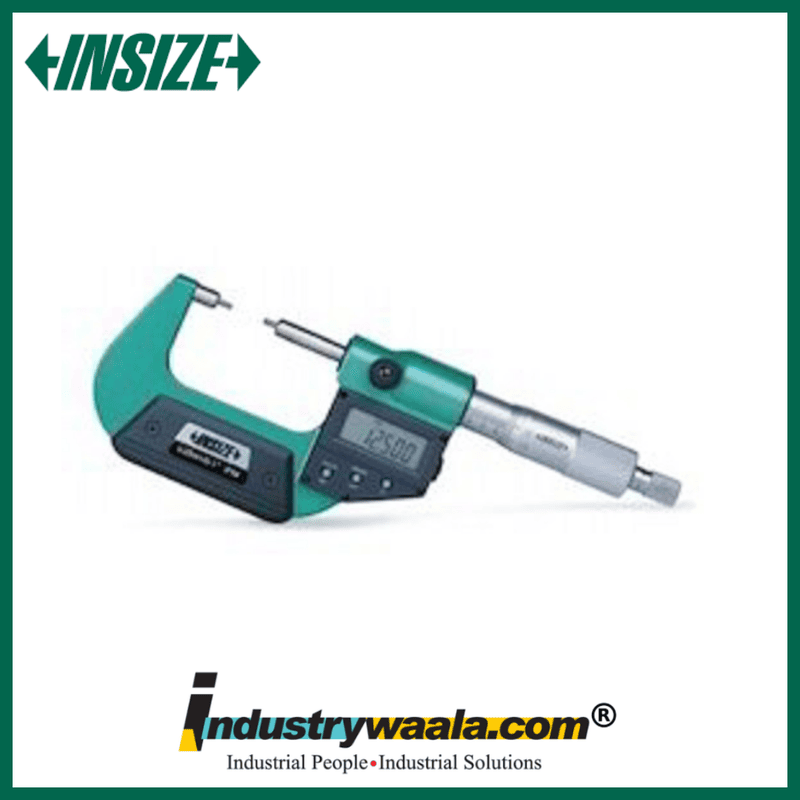 INSIZE 3533-25A Digital Spline Micrometer – 0–25mm / 0–1"