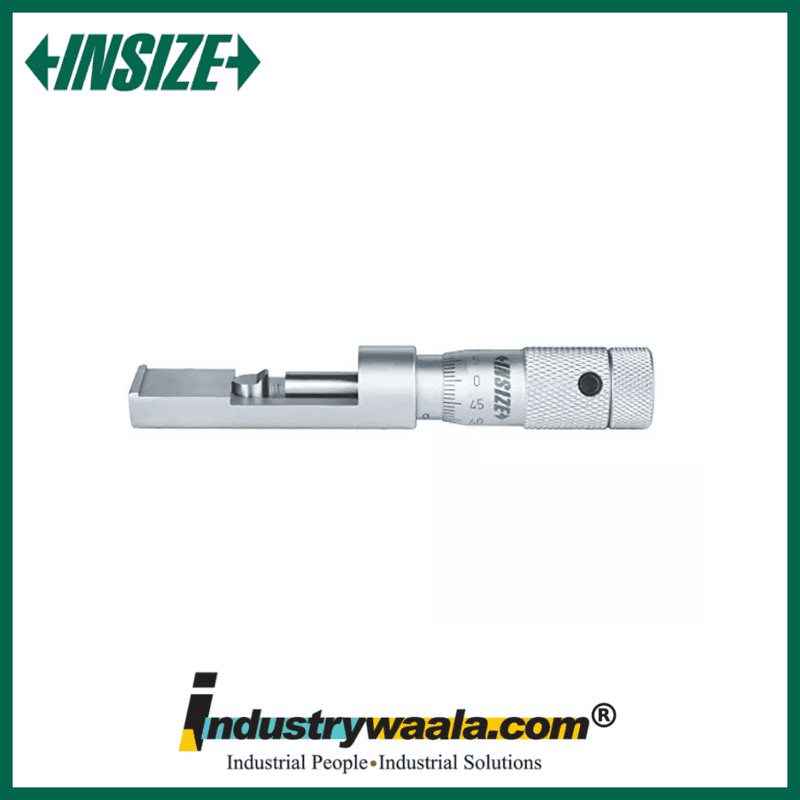 INSIZE 3293-132 Can Seam Micrometer – 0–13mm – For Aluminum Cans