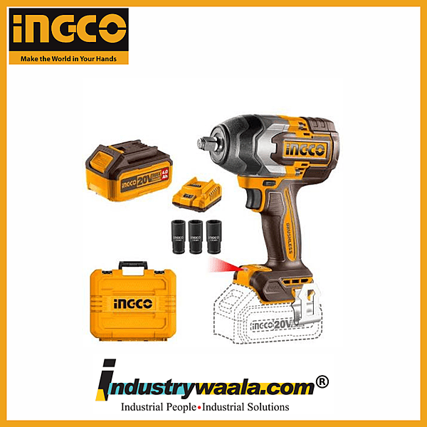 Ingco CIWLI2085 Cordless Impact Wrench