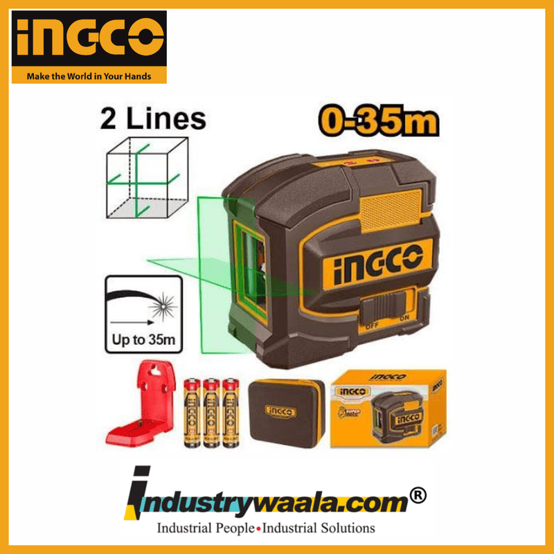 INGCO HLL156601 Self-Leveling Line Laser | Professional Laser Level