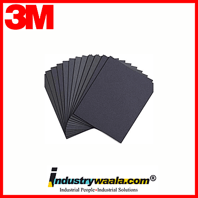 3M Grits 80 518 Wetordry Abrasive Sheets (Pack Of 50 Pcs)