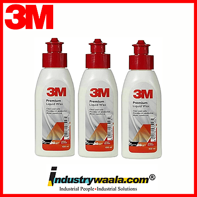 3M Premium Liquid Wax 100 ML (Pack Of 5 )