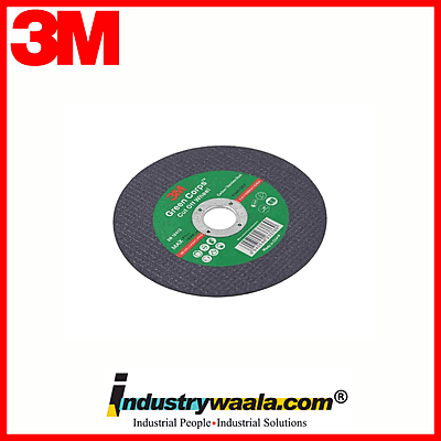 3M 107 X 1.2 X 16 MM Green Corps Cut Off Wheel (Pack Of 50 Pcs)